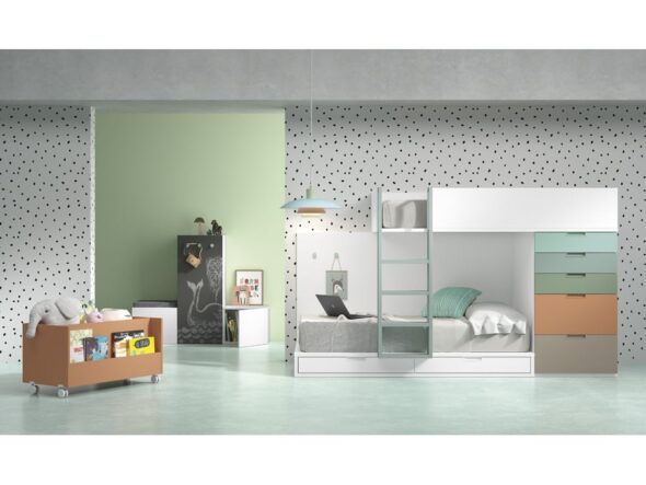 Dormitorio juvenil modelo Social Style 10
