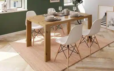 ¿COMEDOR DE CRISTAL O DE MADERA? DESCUBRE LOS ESTILOS QUE SON TENDENCIA